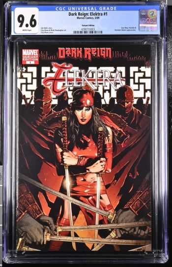 Image of Dark Reign: Elektra #1 | Variant Edition | CGC 9.6 | Universal
