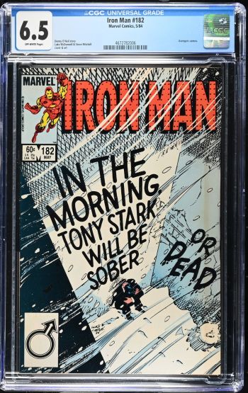 Image of Iron Man #182 CGC 6.5