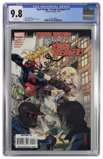 Image of Dark Reign: Young Avengers #5 | CGC 9.8 | Universal