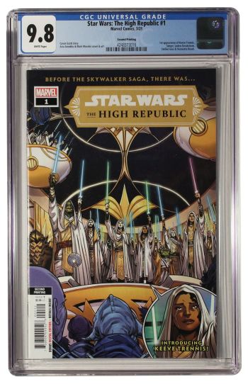 Image of Star Wars: The High Republic #1 | Second Printing | CGC 9.8 | Universal