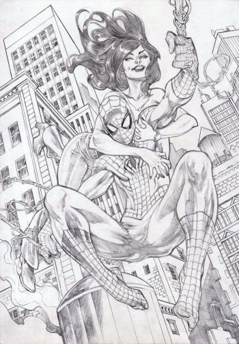 Image of Spider and MJ 