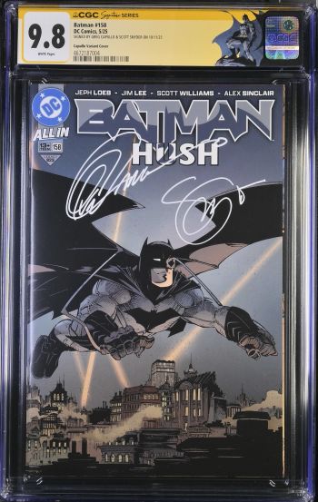 Image of Batman #158 CGC 9.8 Signed by Greg Capullo & Scott Snyder