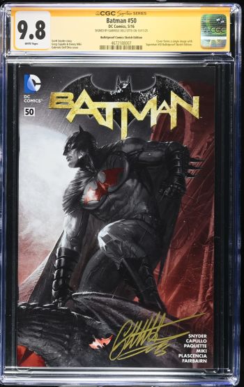 Image of Batman #50 CGC 9.8 Signed by Gabriele Dell'Otto