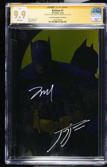 Image of Batman #1 CGC 9.9 Signed by Dan Mora