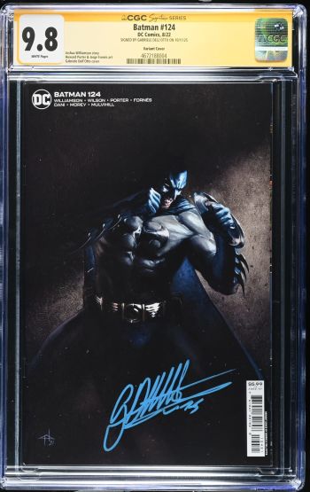 Image of Batman #124 CGC 9.8 Signed by Gabriele Dell'Otto