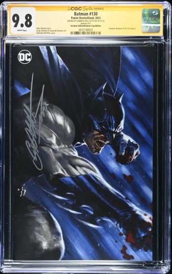 Image of Batman #130 CGC 9.8 Signed by Gabriele Dell'Otto