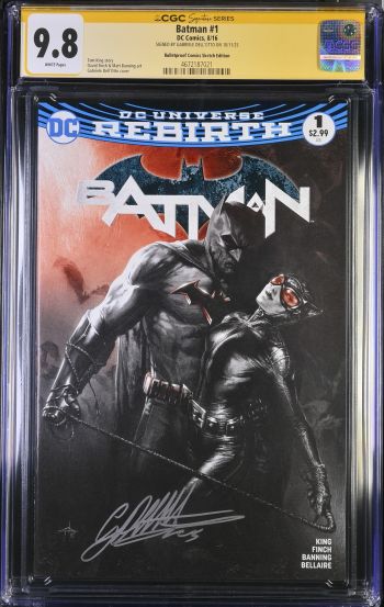Image of Batman #1 CGC 9.8 Signed by Gabriele Dell'Otto