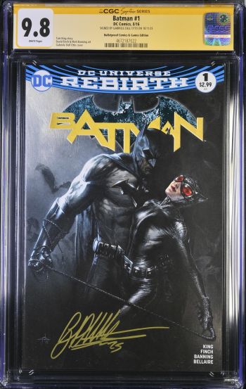 Image of Batman #1 CGC 9.8 Signed by Gabriele Dell'Otto