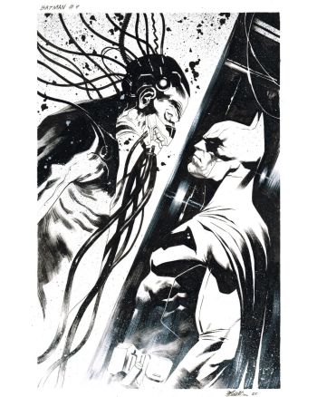Image of Batman #7 Variant Cover Original Art by Jorge Molina