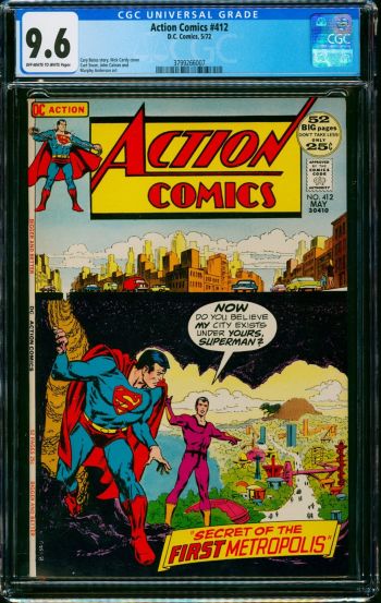 Image of Action Comics #412 CGC 9.6