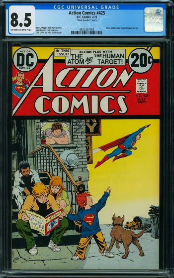 Image of Action Comics #425 CGC 8.5