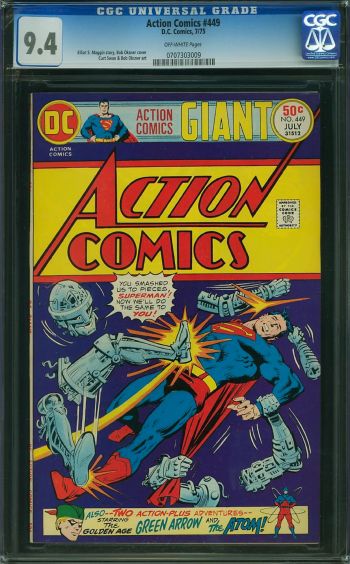 Image of Action Comics #449 CGC 9.4