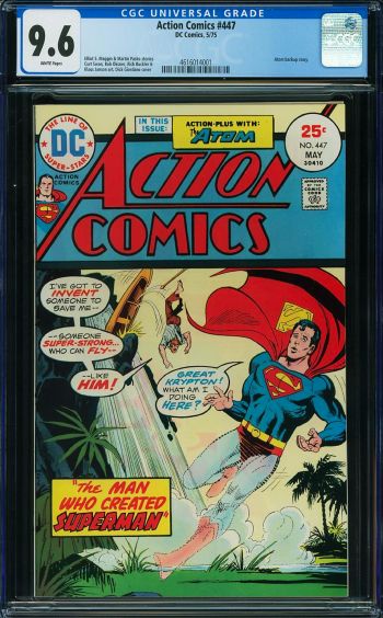 Image of Action Comics #447 CGC 9.6