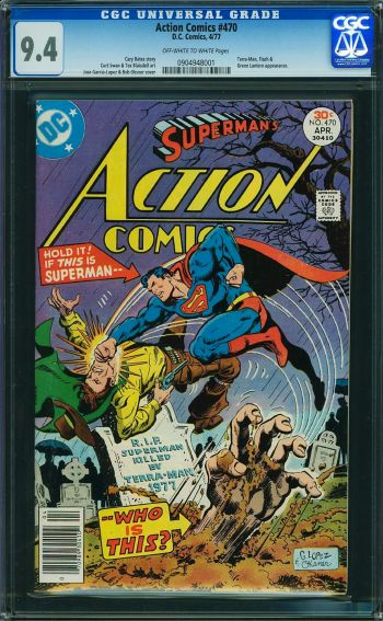 Image of Action Comics #470 CGC 9.4