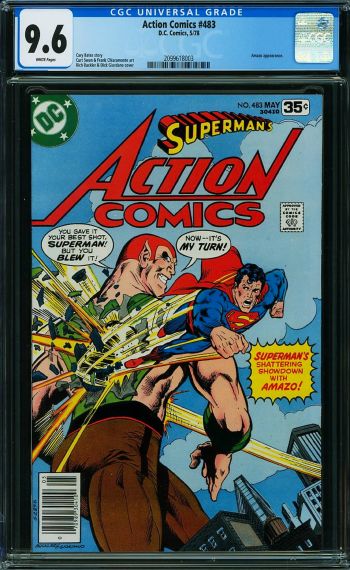 Image of Action Comics #483 CGC 9.6