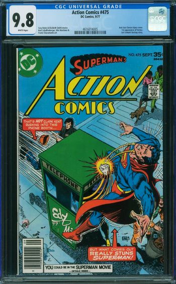 Image of Action Comics #475 CGC 9.8