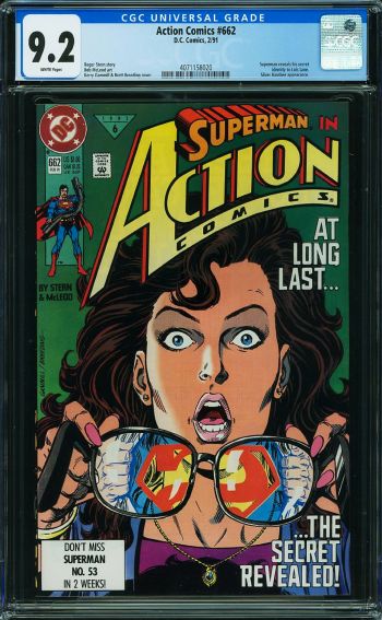 Image of Action Comics #662 CGC 9.2