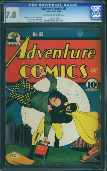 Image of Adventure Comics #55 CGC 7.0