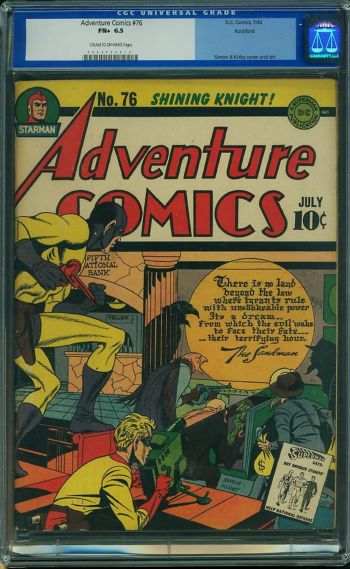 Image of Adventure Comics #76 CGC 6.5
