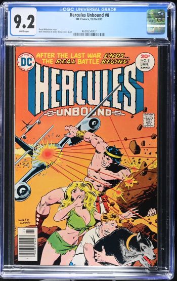 Image of Hercules Unbound #8 CGC 9.2