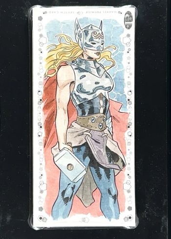Image of Mighty Thor Triple-Panel Sketch by Can Baran