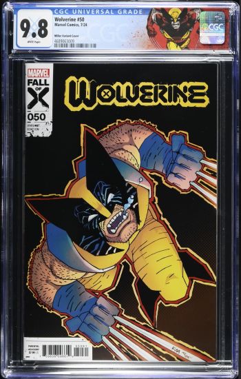 Image of Wolverine #50 Miller Variant CGC 9.8