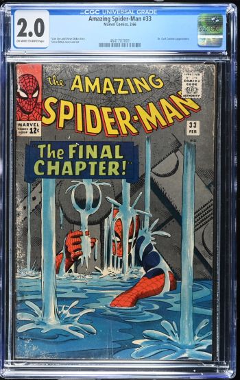 Image of Amazing Spider-Man #33 CGC 2.0