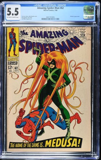 Image of Amazing Spider-Man #62 CGC 5.5