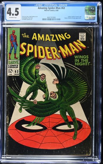 Image of Amazing Spider-Man #63 CGC 4.5