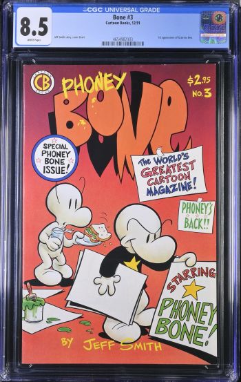 Image of Bone #3 CGC 8.5