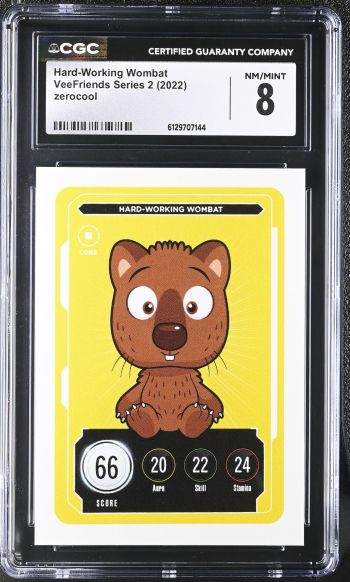 Image of Hard-Working Wombat | VeeFriends Series 2 | CGC 8