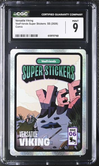 Image of Versatile Viking | VeeFriends Super Stickers: SS | Comic | CGC 9