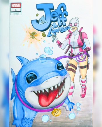 Image of Jeff the Land Shark #1