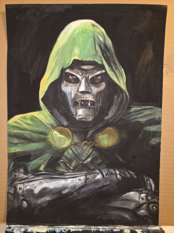 Image of Doctor Doom by Berto Martinez