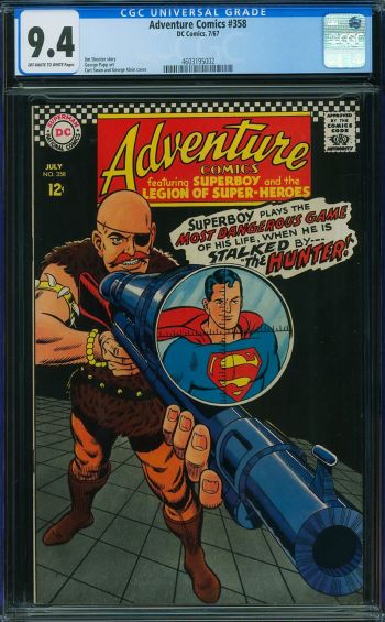 Image of Adventure Comics #358 CGC 9.4