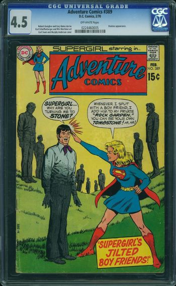 Image of Adventure Comics #389 CGC 4.5