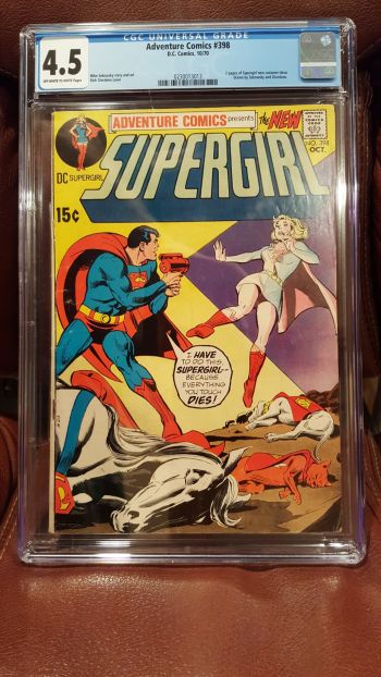 Image of Adventure Comics #398 CGC 4.5