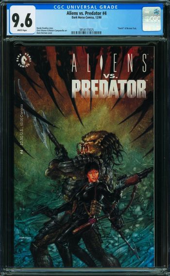 Image of Aliens vs. Predator #4 CGC 9.6