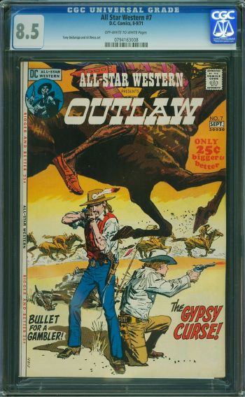 Image of All Star Western #7 CGC 8.5