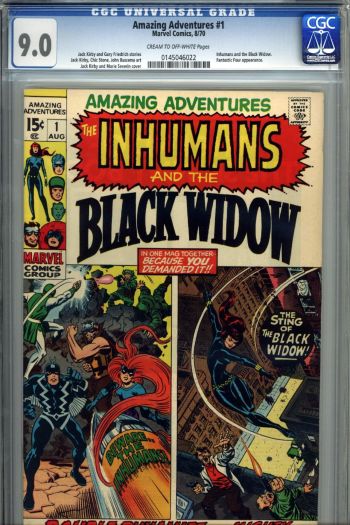 Image of Amazing Adventures #1 CGC 9.0