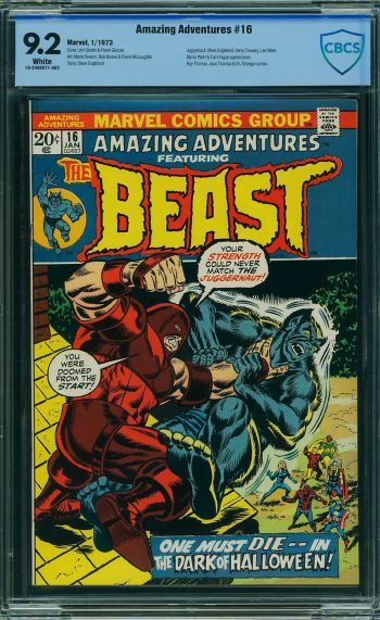 Image of Amazing Adventures #16 CBCS 9.2