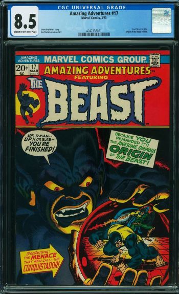 Image of Amazing Adventures #17 CGC 8.5