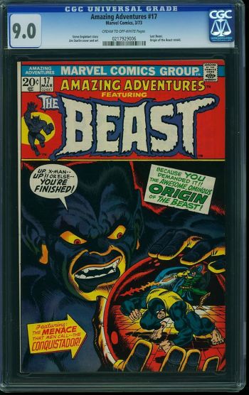 Image of Amazing Adventures #17 CGC 9.0