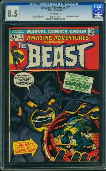 Image of Amazing Adventures #17 CGC 8.5