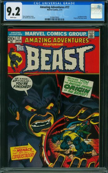 Image of Amazing Adventures #17 CGC 9.2