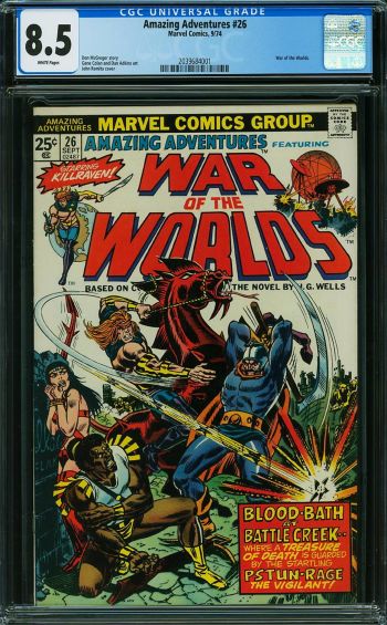 Image of Amazing Adventures #26 CGC 8.5