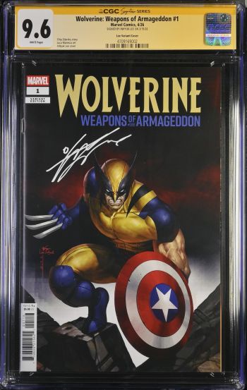 Image of Wolverine: Weapons of Armageddon #1 CGC 9.6 Signed by Inhyuk Lee