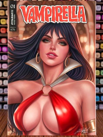 Image of Vampirella - Original Sketch Cover Art