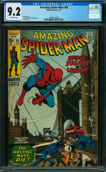 Image of Amazing Spider-Man #95 CGC 9.2