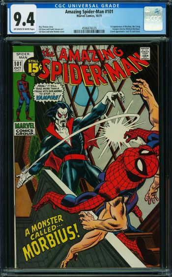 Image of Amazing Spider-Man #101 CGC 9.4